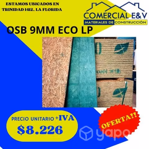 Osb home eco lp 9mm