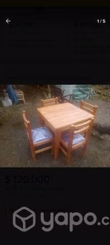 Comedor de pino Oregon - Imagen 3