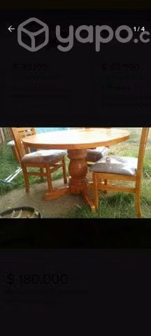 Comedor de pino Oregon - Imagen 5