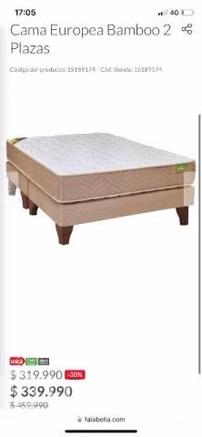 Cama Celta de Bambú 2 plazas - Imagen 2