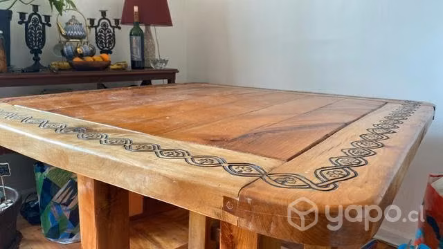 Mesa de Comedor Madera Nativa