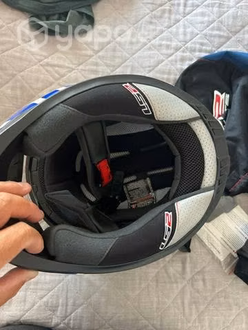 Casco moto XL