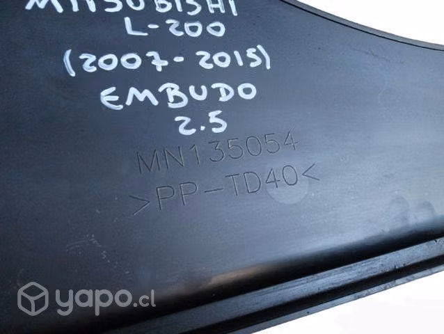 Embudo Radiador Mitsubishi L/ Detalle