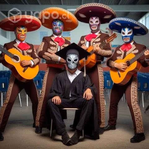 Charros Enmascarados para graduacion