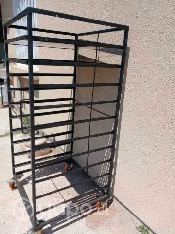 Carrito bandejero de 10 niveles