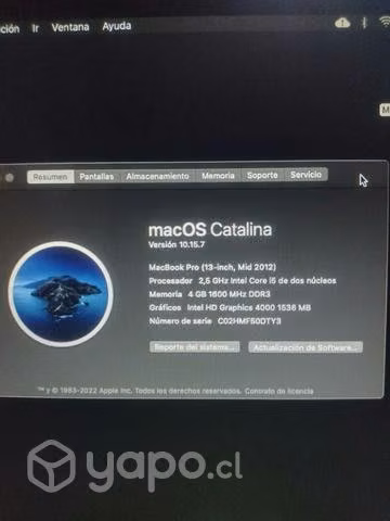 MacBook Pro 2012
