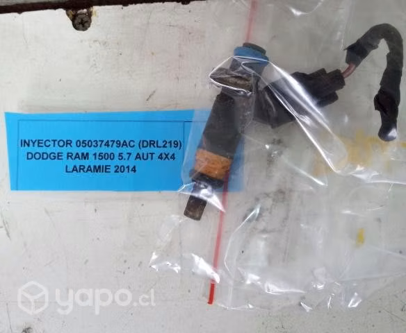 Inyector 05037479AC (DRL219) Dodge Ram 1500 5.7
