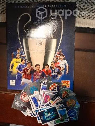 Album champions league 2011 2012+ 85 laminas
