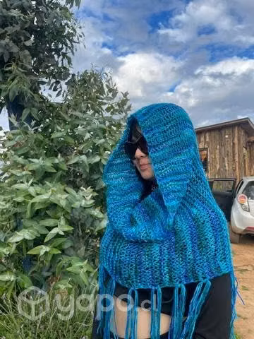 Ponchos bufandas lanitas sanadoras