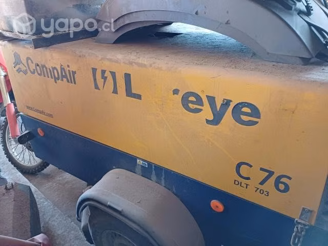 Compresor Portatil Diesel Compair C76