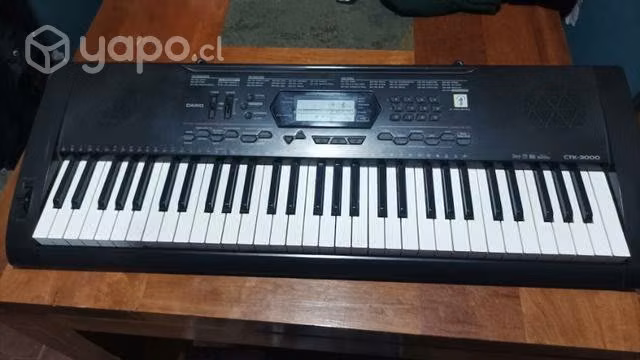 Teclado musical Casio CTK 3000
