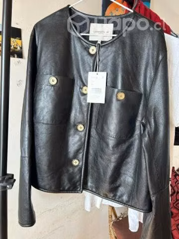 Chaqueta de cuero de boutique NY