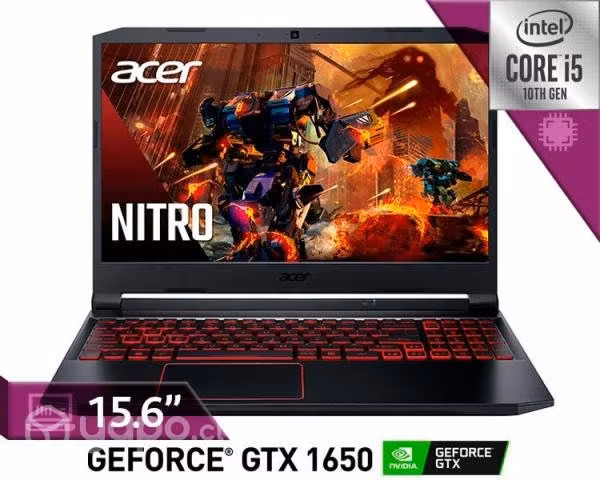 NoteBook Nitro Gamer Potencia Trabajo y Juegos