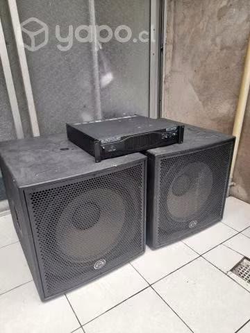 Par de Sub Woofer Pasivo mas Power de 4000 w - Imagen 3