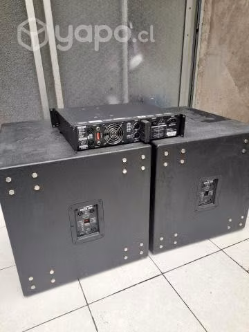 Par de Sub Woofer Pasivo mas Power de 4000 w - Imagen 2
