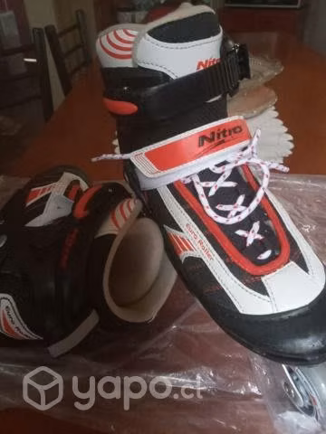 Patines Rollers, muy poko uso ruedas de silicona - Imagen 3