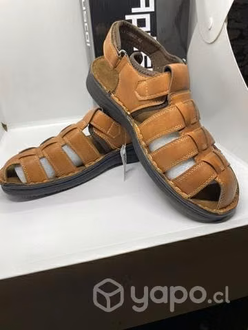 Sandalia hombre, color Khaki, talla 39 al 44