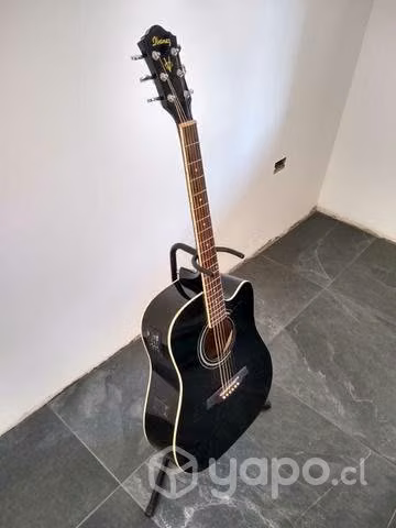 Guitarra electroacústica ibanez v72ece-bk