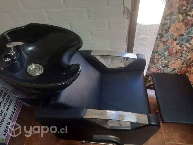 Lavapelo y silla reclinable por no uso