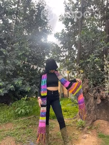 Ponchos lanita sanadora