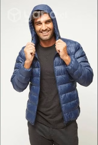 Chaqueta Micro Puffa Hombre Con Capucha - Imagen 4