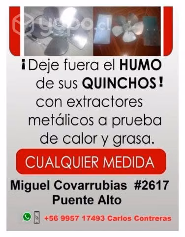 Extractor doble potencia