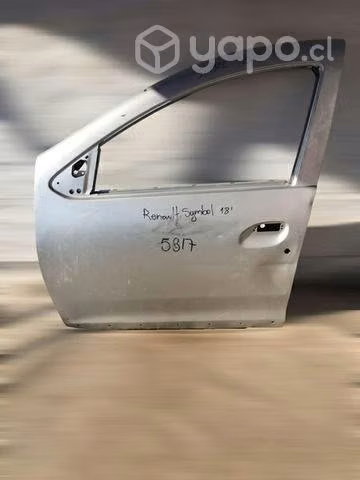 Puerta delantera Lh Renault Symbol 2017 2021
