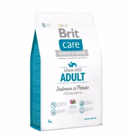Brit care grain-free salmon adult 3kg