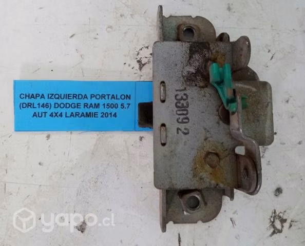 Chapa Izquierda Portalon Dodge Ram 