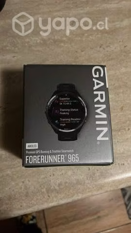 Reloj Garmin 965 sellado con garantía