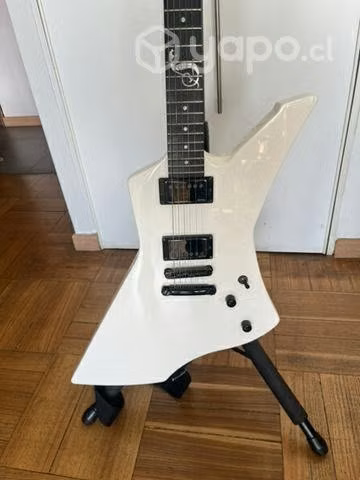 Guitarra LTD SNAKEBYTE blanca - Imagen 6