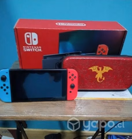 Nintendo switch + estuche