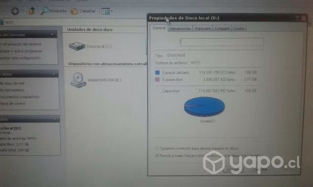 Notebook HP Compaq WinXP
