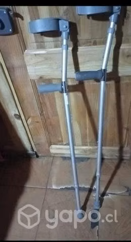 Muletas semi nuevas