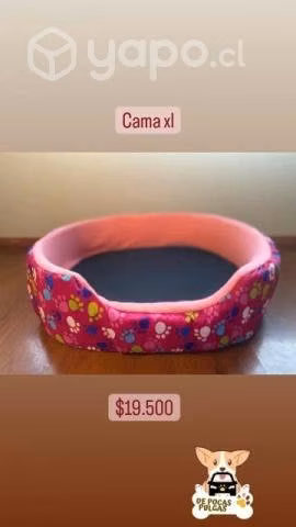 Cama xl perrito y perrita