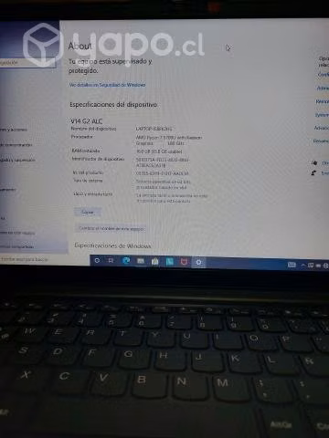 Notebook Lenovo V14 ALC Ryzen 5 - Imagen 3