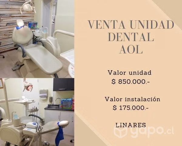 Unidades dentales usadoas