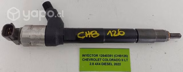 Inyector (126) Chevrolet Colorado II LT 2022