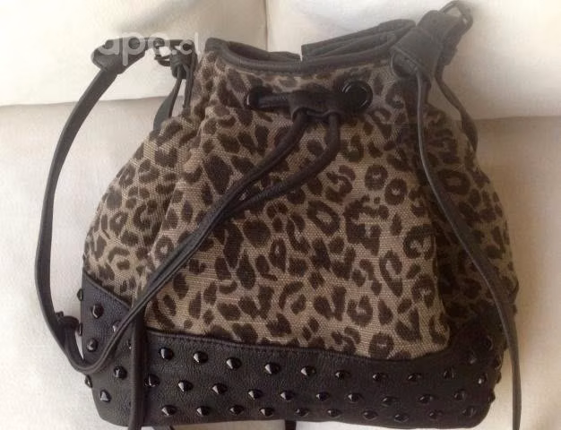 Cartera Zara Animal Print Nueva