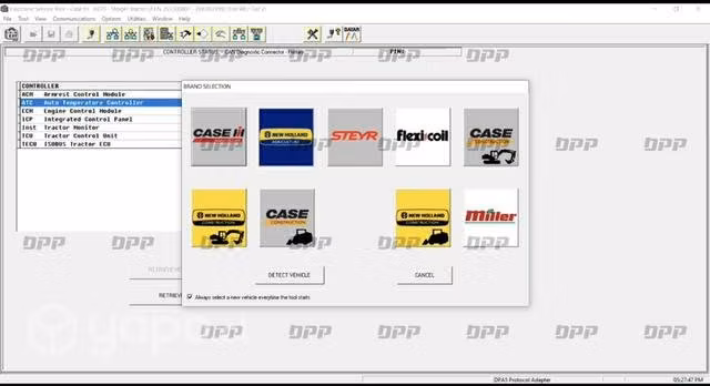 Interface DPA5 CNH scanner - Imagen 3