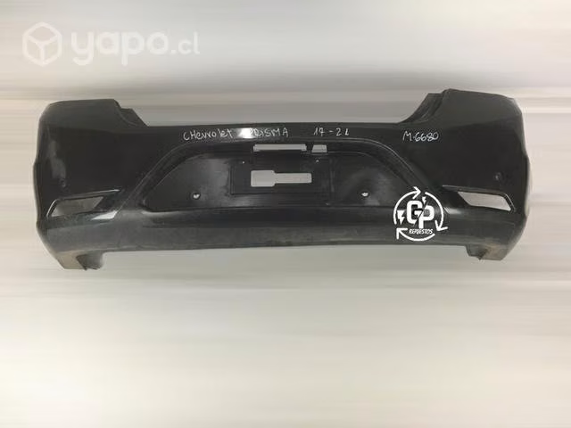 Parachoque trasero chevrolet prisma 2017-2021