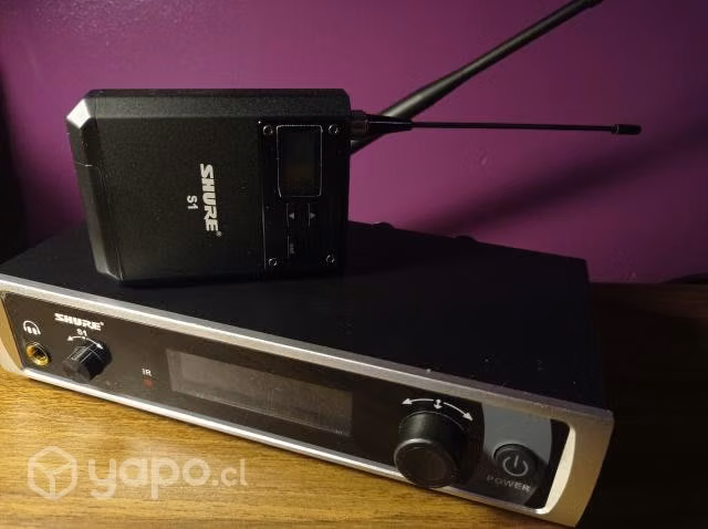 Sistema monitoreo in ear para músicos