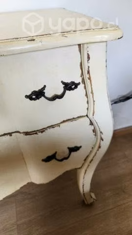 Cómoda madera normanda decapado