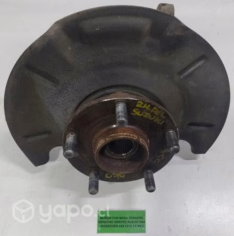 Muñón Con Masa Trasero Derecho (SSX070) Suzuki SX4