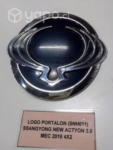 Logo Portalon (SNH011) SSANGYONG NEW ACTYON 2.0 ME