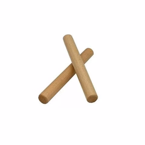 Par claves simples de madera