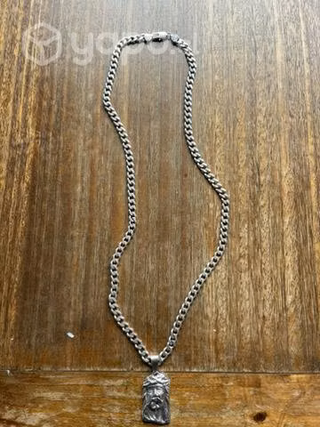Cadena de Plata mas la cara de cristo - Imagen 4