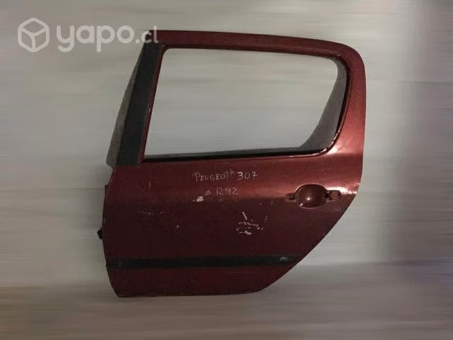 Puerta trasera Lh Peugeot 