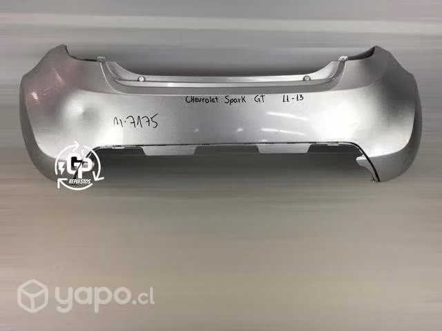 Parachoque trasero chevrolet spark gt 2011-2013