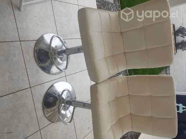 Taburetes blancos, se vende el par - Imagen 3